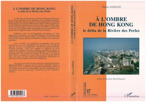 A l'ombre de Hong Kong - Thierry Sanjuan - Editions L'Harmattan