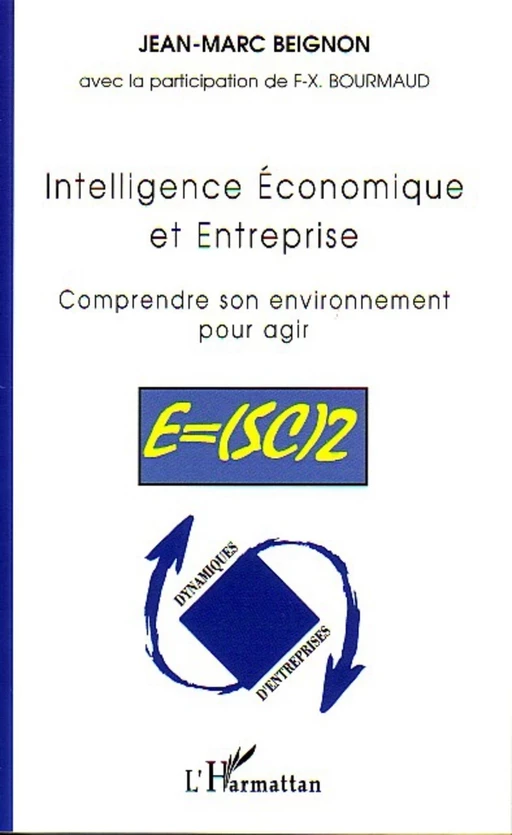 Intelligence Economique et Entreprise - Jean-Marc Beignon - Editions L'Harmattan