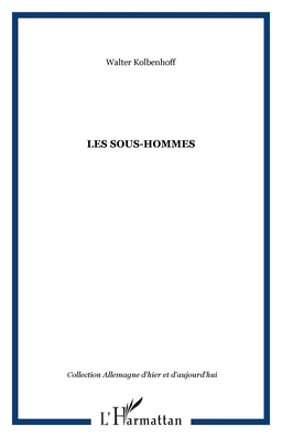 LES SOUS-HOMMES