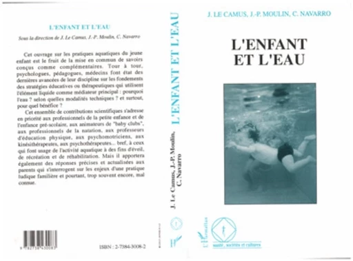 L'enfant et l'eau - Jean Le Camus - Editions L'Harmattan