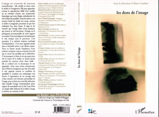 LES DONS DE L'IMAGE -  - Editions L'Harmattan