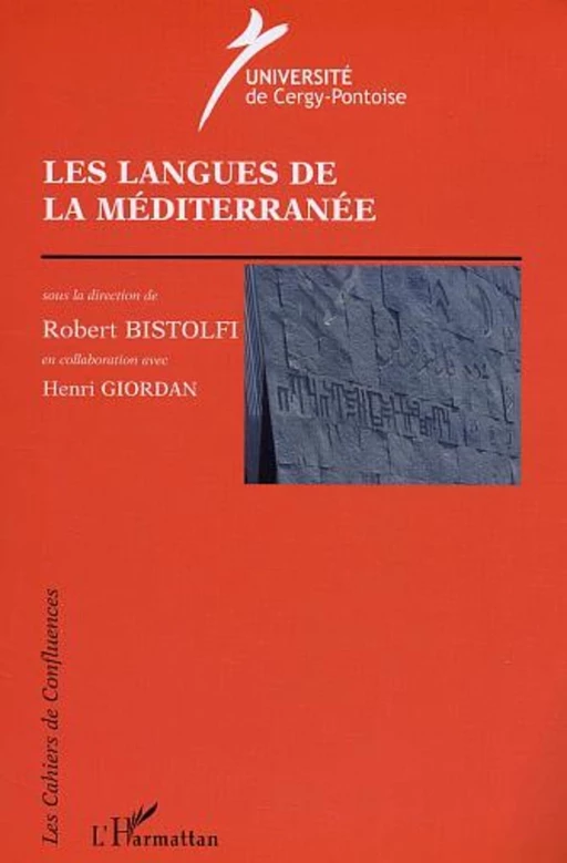 LES LANGUES DE LA MEDITERRANEE -  - Editions L'Harmattan