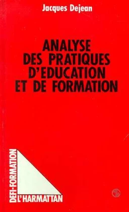 Analyse des pratiques d'éducation et de formation