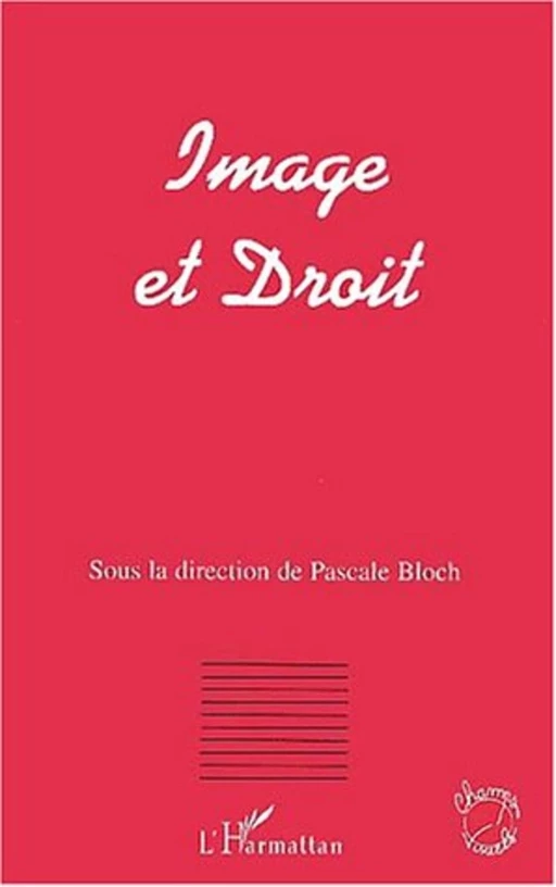 IMAGE ET DROIT -  - Editions L'Harmattan