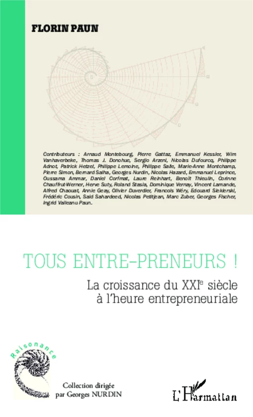 Tous entre-preneurs ! - Florin Paun - Editions L'Harmattan