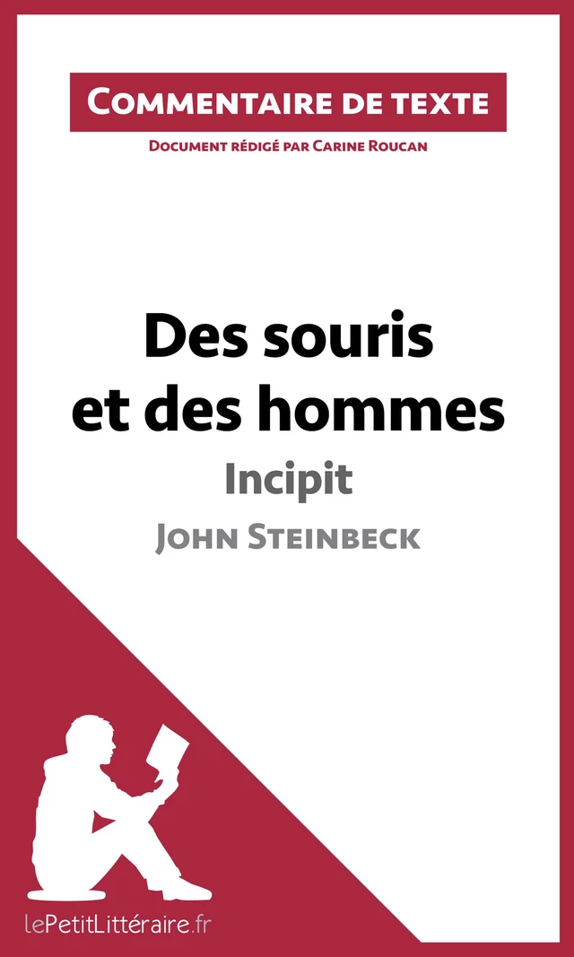 Des souris et des hommes - Incipit - John Steinbeck (Commentaire de texte) -  lePetitLitteraire, carine roucan - lePetitLitteraire.fr