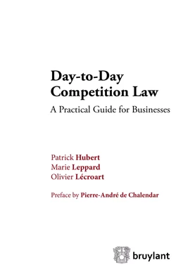 Day-to-Day Competition Law