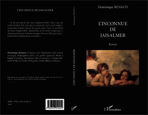 L'inconnue de Jaisalmer - Dominique Renaud - Editions L'Harmattan