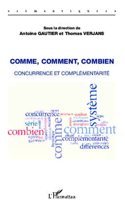 Comme, comment, combien