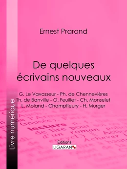 De quelques écrivains nouveaux