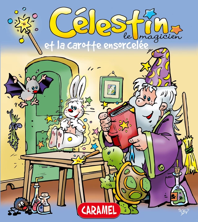 Célestin le magicien et la carotte ensorcelée - Jans Ivens, Célestin le magicien - Caramel