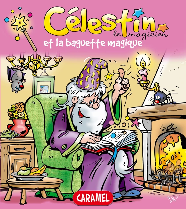 Célestin le magicien et la baguette magique - Jans Ivens, Célestin le magicien - Caramel