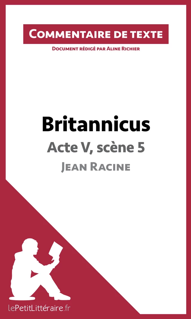 Britannicus de Racine - Acte V, scène 5 -  lePetitLitteraire, Aline Richier - lePetitLitteraire.fr