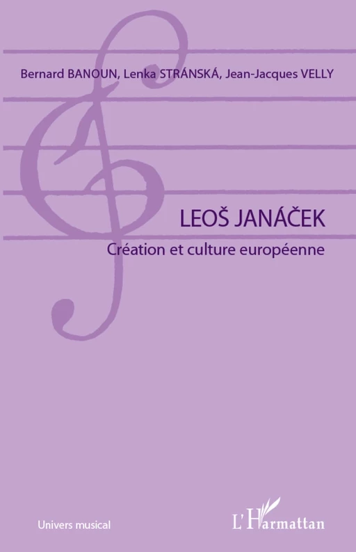 Leos Janacek - Bernard Banoun, Lenka Stranska, Jean-Jacques Velly - Editions L'Harmattan