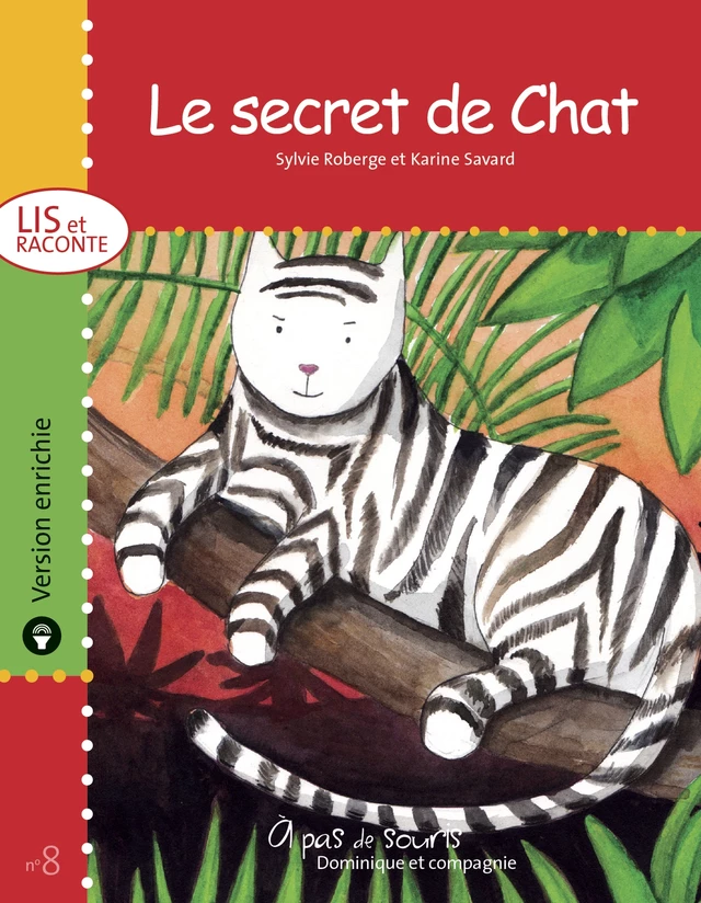 Le secret de Chat - version enrichie - Sylvie Roberge - Dominique et compagnie