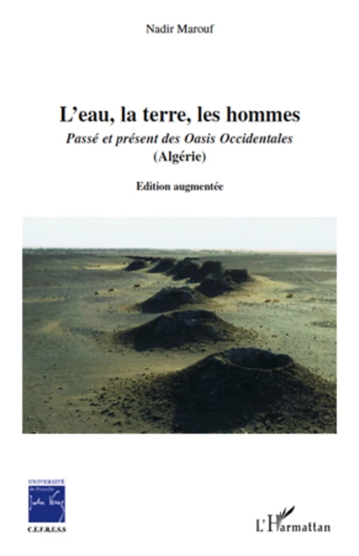 L'eau, la terre, les hommes - Nadir Marouf - Editions L'Harmattan