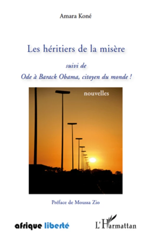 Les héritiers de la misère - Amara Kone - Editions L'Harmattan