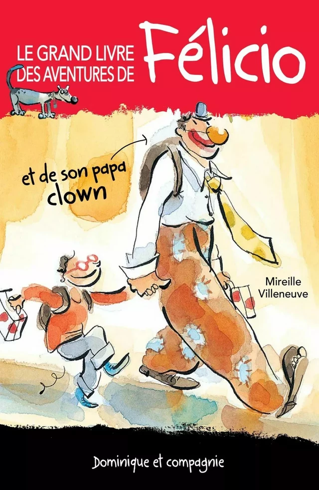 Le grand livre des aventures de Félicio - Mireille Villeneuve - Dominique et compagnie