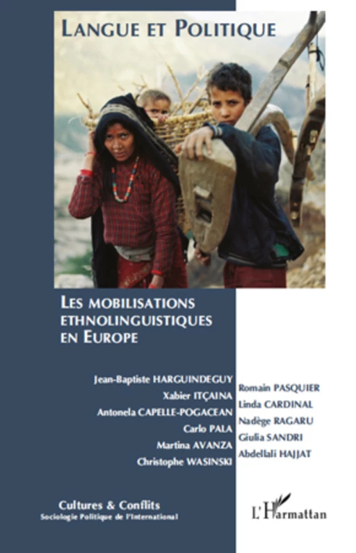 Langue et politique : les mobilisations ethnolinguistiques en Europe -  - Editions L'Harmattan