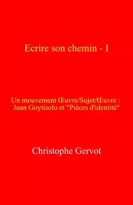 Écrire son chemin – I