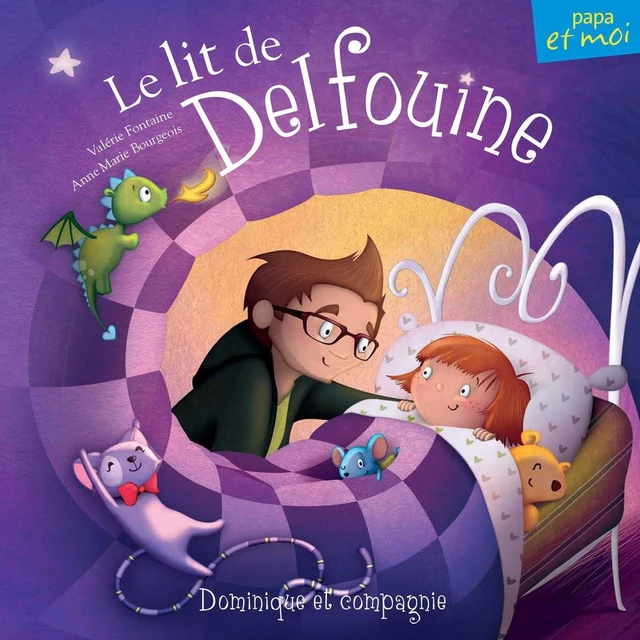 Le lit de Delfouine - Valérie Fontaine - Dominique et compagnie