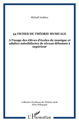 54 fiches de théorie musicale