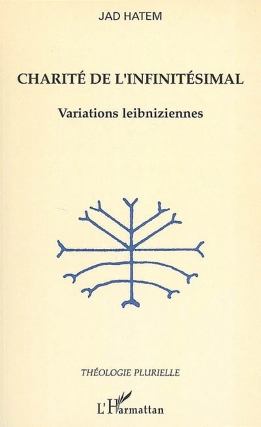 Charité de l'infinitésimal - Jad Hatem - Editions L'Harmattan