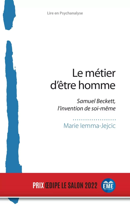 Le métier d'être homme - Marie Jejcic - EME Editions