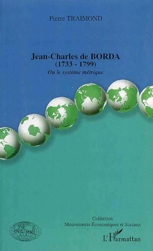 Jean-Charles de Borda - Moïse Dero - Editions L'Harmattan