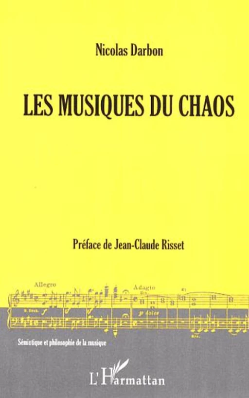 Les musiques du chaos - Nicolas Darbon - Editions L'Harmattan