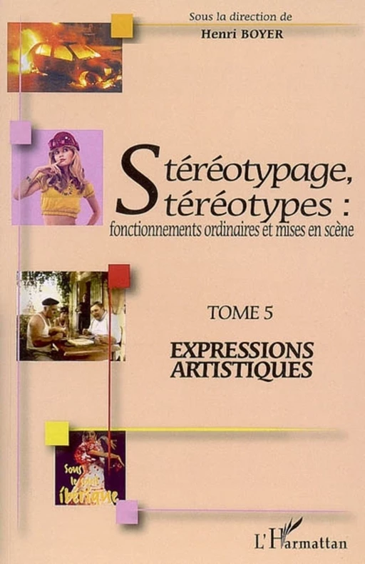 Stéréotypage, stéréotypes - Henri Boyer - Editions L'Harmattan