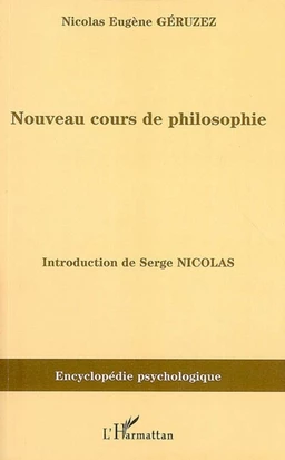 Nouveau cours de philosophie