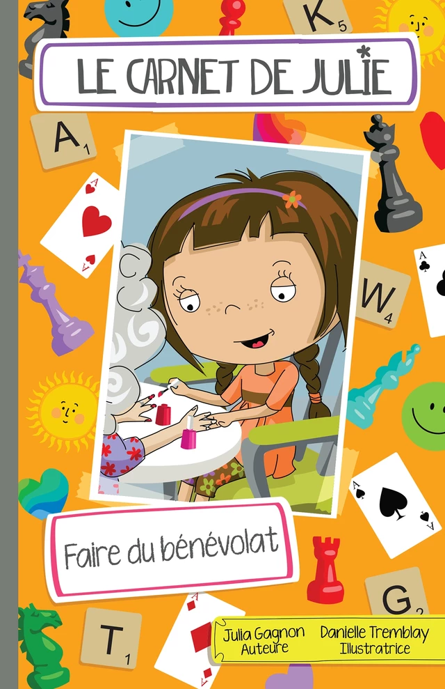 Le carnet de Julie - Faire du bénévolat - Julia Gagnon - Éditions MD