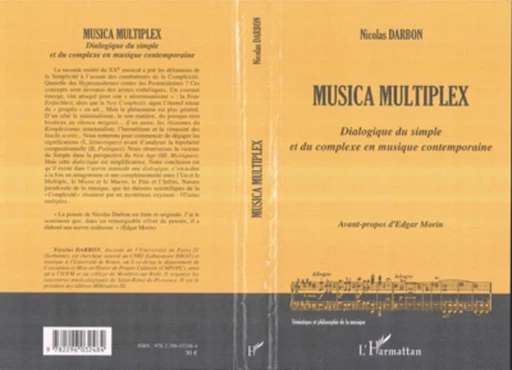 Musica Multiplex - Nicolas Darbon - Editions L'Harmattan