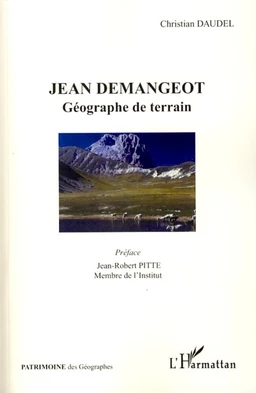 Jean Demangeot géographe de terrain