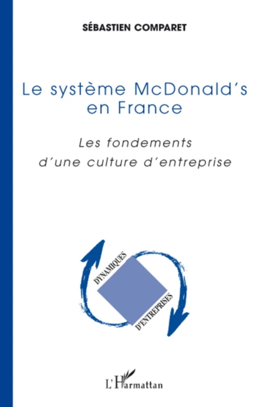 Le système McDonald's en France - Sébastien Comparet - Editions L'Harmattan