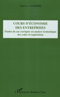 Cours d'économie des entreprises