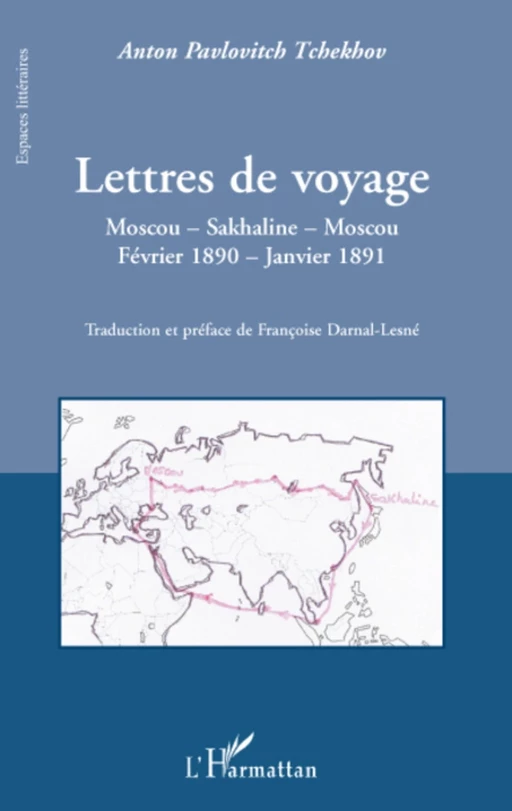 Lettres de voyage - Françoise Darnal-Lesné - Editions L'Harmattan