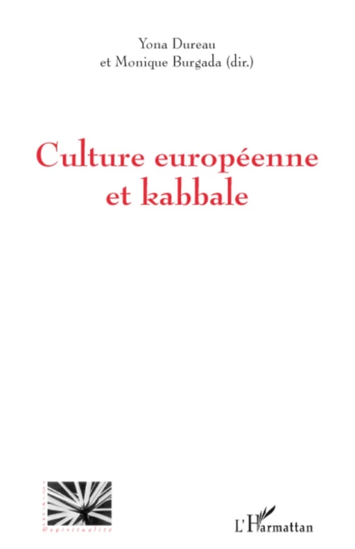 Culture européenne et Kabbale -  - Editions L'Harmattan