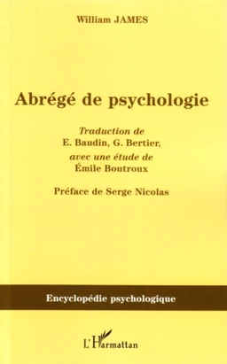 Abrégé de psychologie