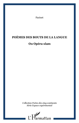 Poèmes des bouts de la langue