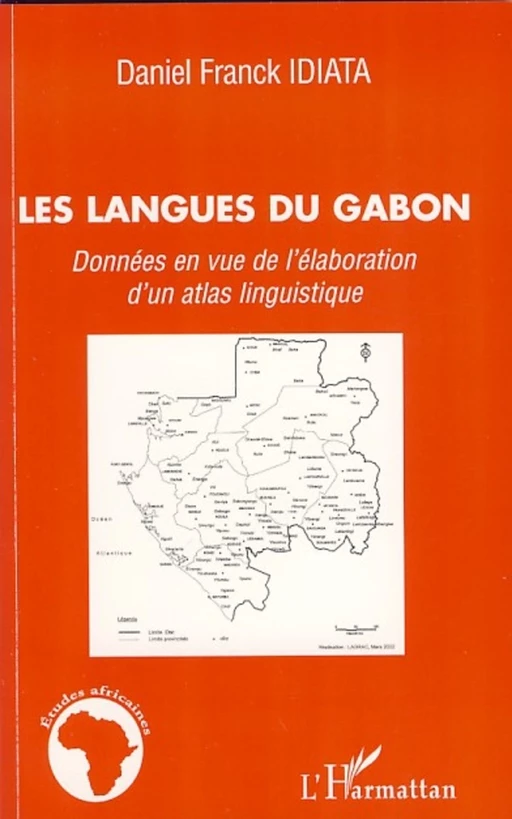 Les langues du Gabon - Daniel Franck Idiata - Editions L'Harmattan