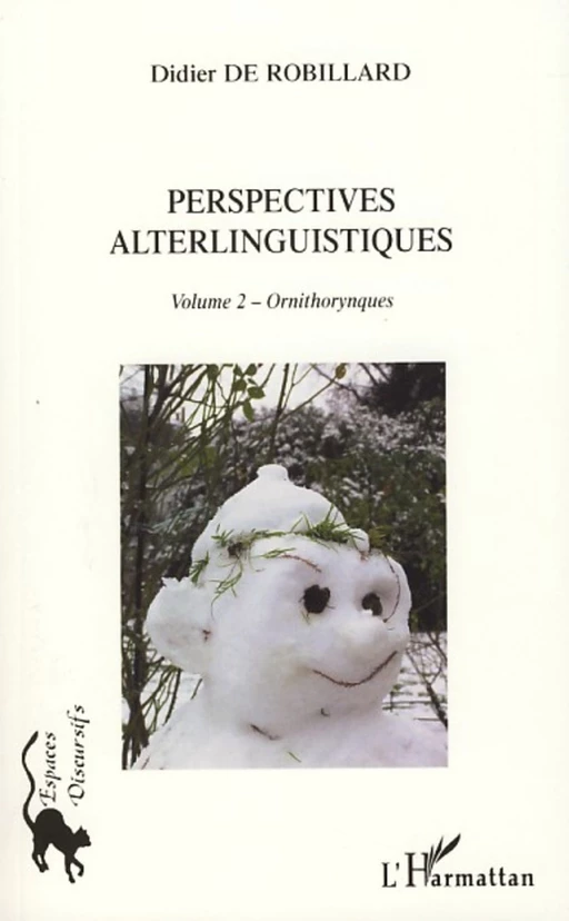 Perspectives alterlinguistiques Volume 2 -  - Editions L'Harmattan