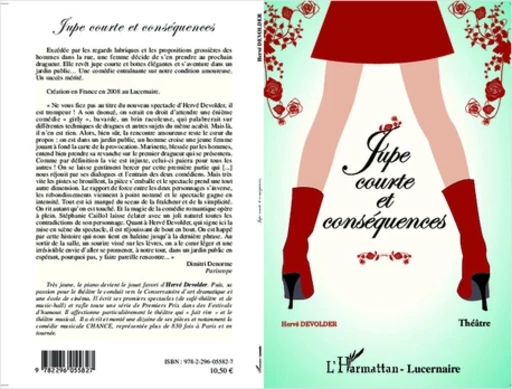 Jupe courte et conséquences - Hervé Devolder - Editions L'Harmattan