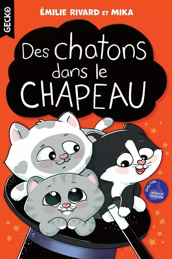 Des chatons dans le chapeau - Émilie Rivard - Boomerang éditeur jeunesse