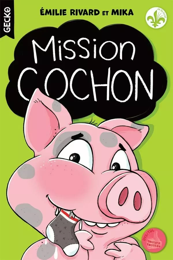 Mission cochon -  Mika, Émilie Rivard - Boomerang Éditeur jeunesse