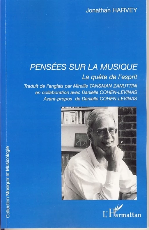 Pensées sur la musique - Jonathan Harvey - Editions L'Harmattan