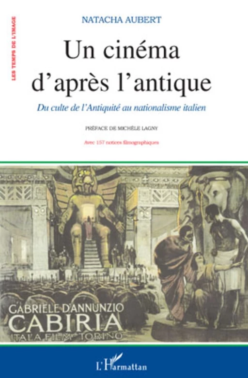 Un cinéma d'après l'antique - Natacha Aubert - Editions L'Harmattan