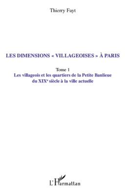 Les dimensions "villageoises" à Paris