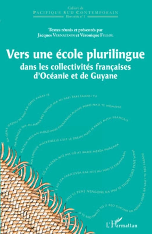 Vers une école plurilingue - Véronique Fillol, Jacques Vernaudon - Editions L'Harmattan